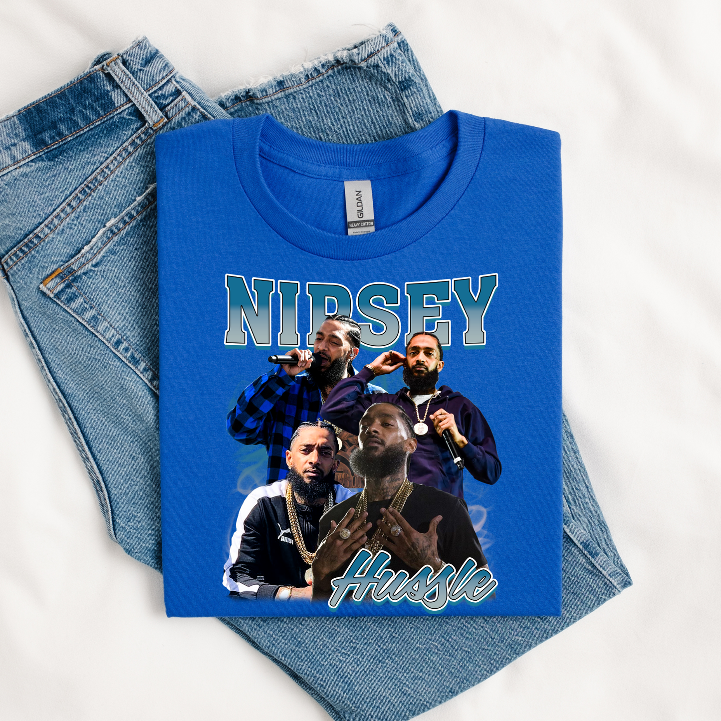Nipsey Hussle Tribute Apparel – Royal Blue Legacy Collection
