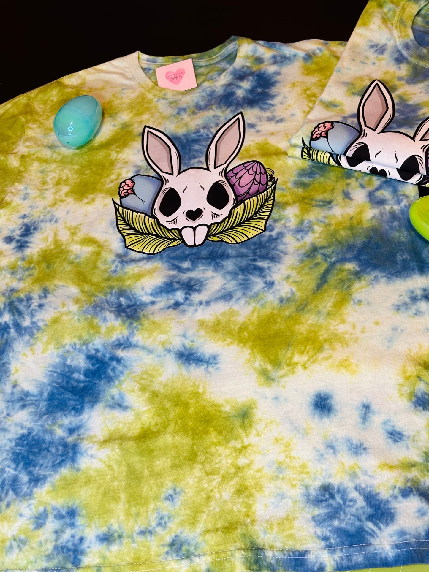 Creepy Easter Bunny | Spring Tie Dye T-Shirt