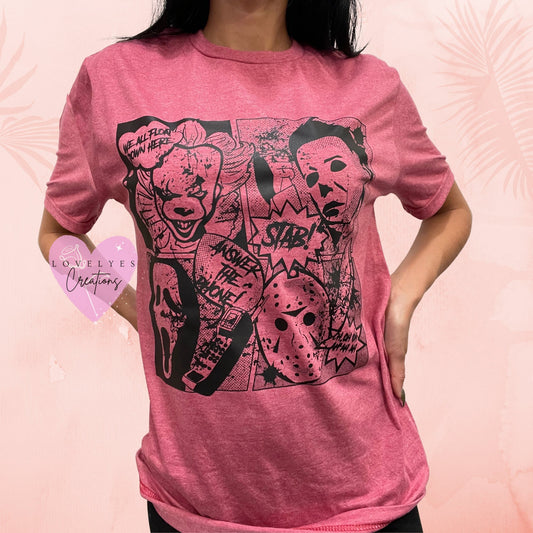 Comic Horror Mashup Shirt